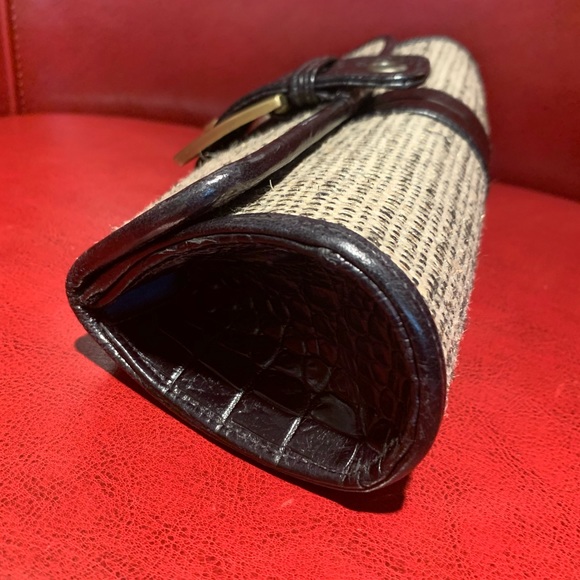 JALDA & Nuana Kane Original Gold tone Clutch Handbag - Picture 6 of 8